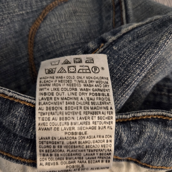 Levi's Plain Tag The Original Jean Midrise Skinny Jeans Size 12 - Picture 7 of 9